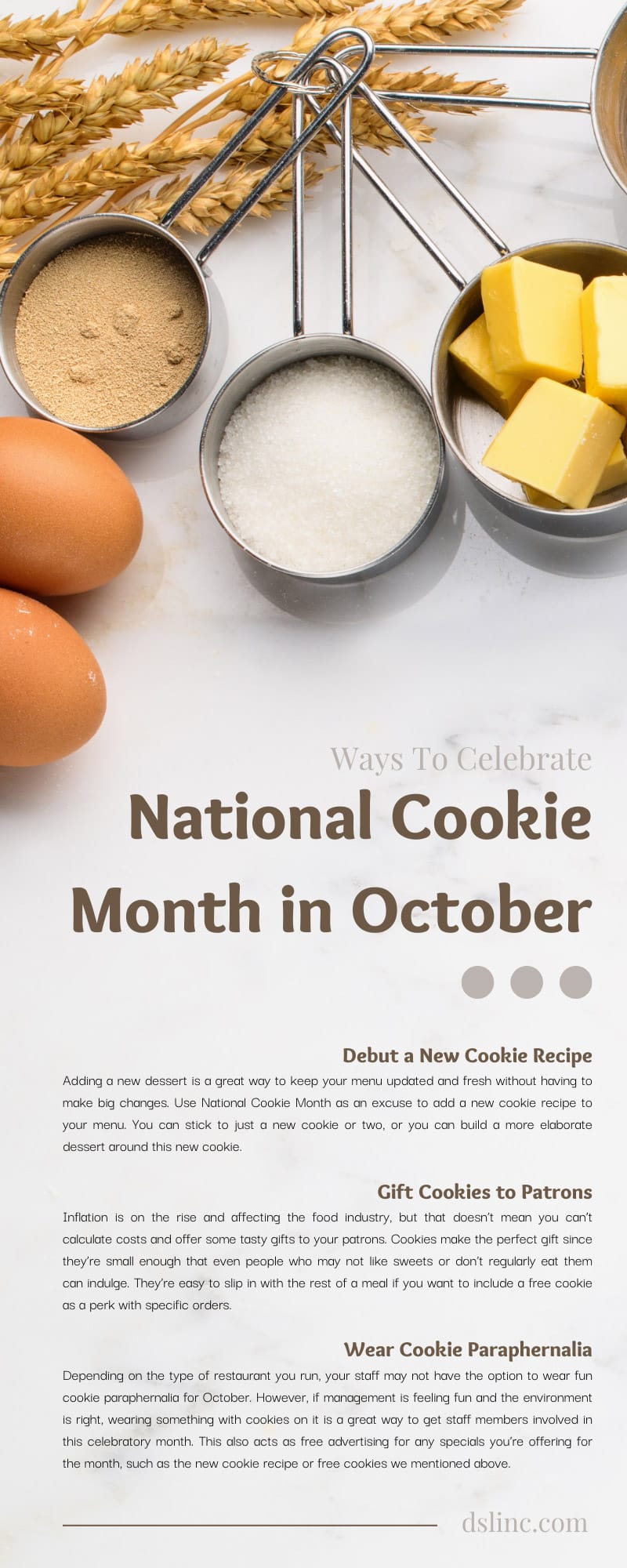 5 Ways To Celebrate National Cookie Month in October