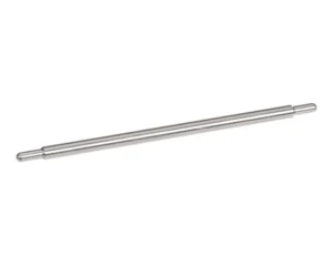 a metal pen on a white background