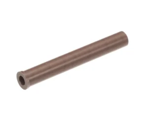 a brown pipe on a white background