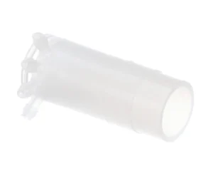 a white plastic tube with nozzles