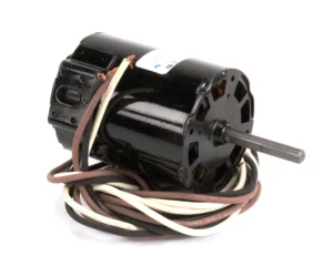 a black electric motor with wires