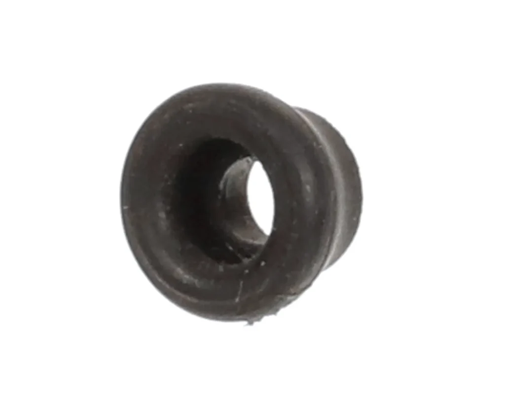 a black round object with hole