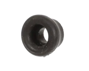 a black round object with hole