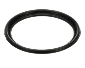 a black circle with a white background