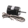 a black motor with white and brown wires