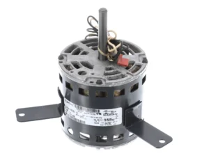 a small black motor with wires