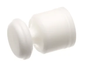 a white object with a round base