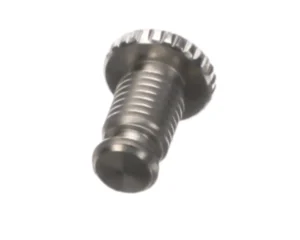 a close up of a screw