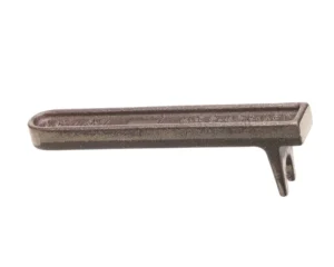 a metal tool on a white background