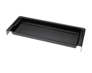 a black rectangular object with handles