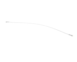 a long thin wire with a long thin wire