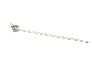 a long white object with a handle