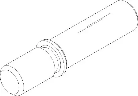 Taylor Nose Cone Stud, 5/16-18x5/16-18
