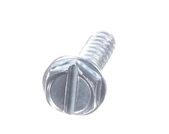 Taylor Hex Washer Slotted Screw, 10x3/4"