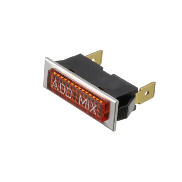 Taylor Rectangular Amber Light, "Add Mix" 12VDC