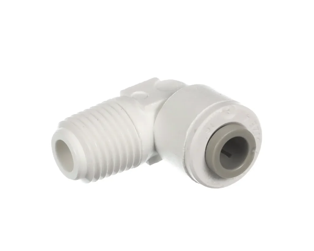 Taylor Hi Temp Fitting, 1/4" x 1/4" OD, 90°