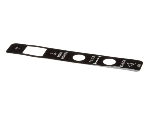Henny Penny Decal-Fltr/Ck Jib/Main Power