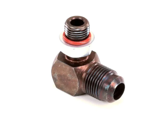 Henny Penny Fitting with O-Ring, Male Thread x 45 Degree Flare
