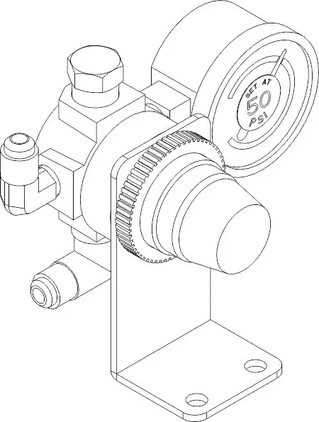 Taylor 345/346/349 CO2 Regulator