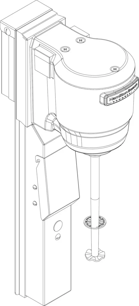 Taylor 432TIM Left Panel Mount Spinner