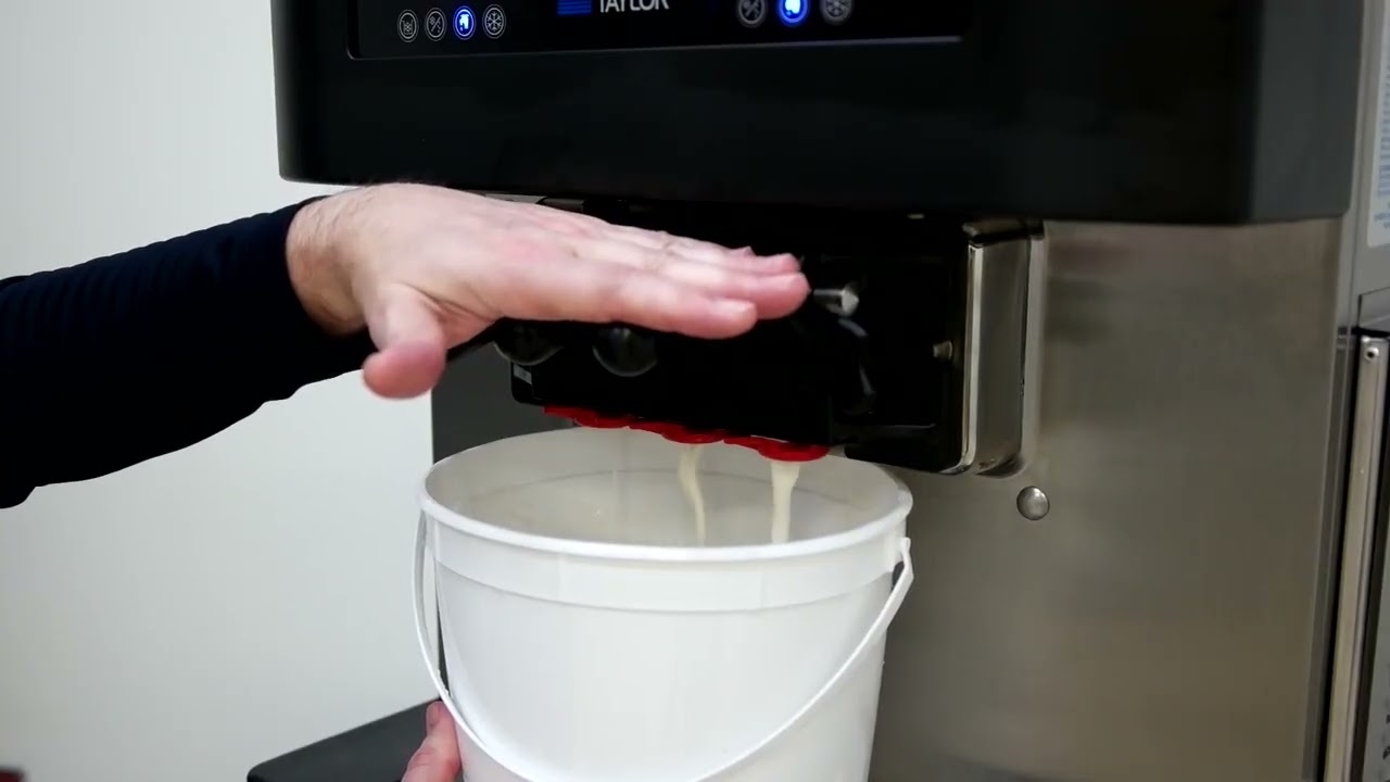 Taylor C161 Operator Training – 02 Draining