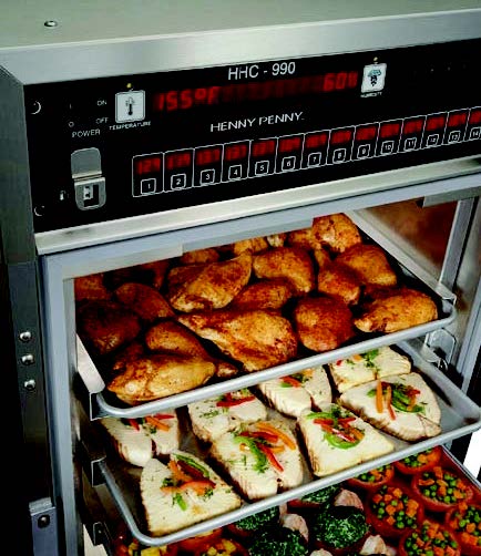 HHC Henny Penny Heated Holding Cabinet with food