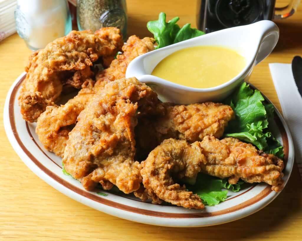 Fried chicken tenders
