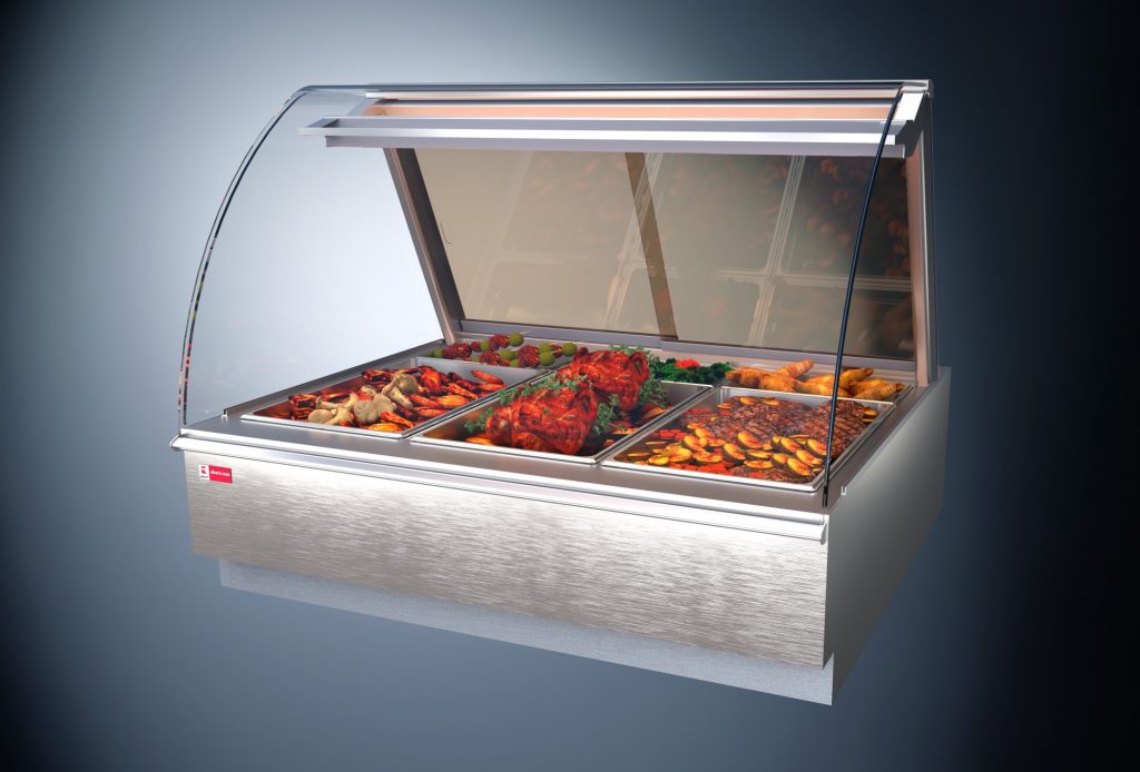 Ubert Softline hot food merchandiser